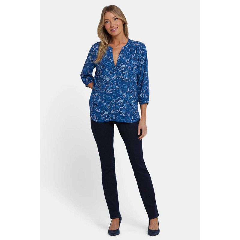 NYDJ Pintuck Blouse image number 11